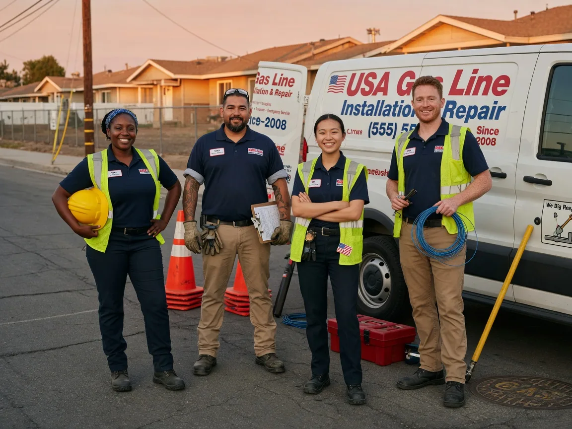 Gas Line Installation company in Scott, OH